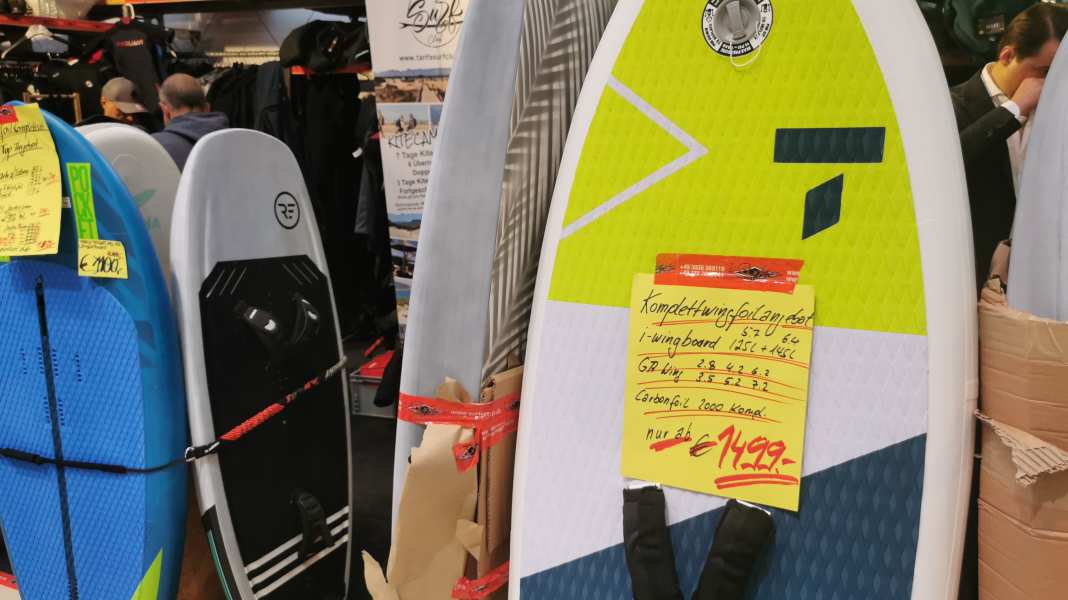 boot 2023: Die Messe-Schnäppchen für Wingsurfer