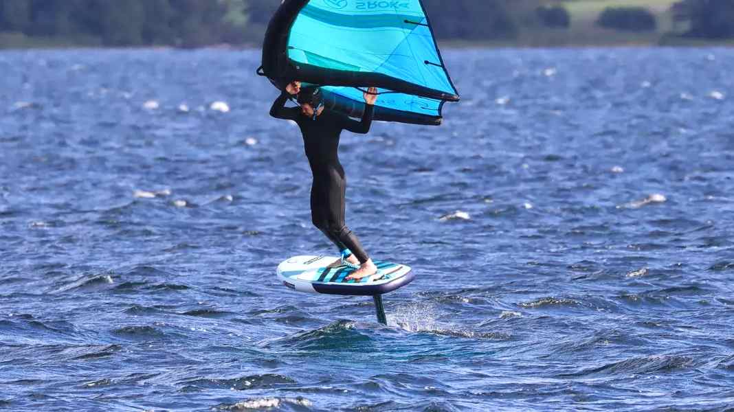 Sroka Wingfoil-Set im Test: Board + Wing + Foil = 2050 Euro