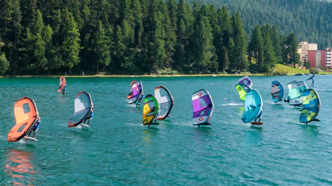 The highlights of the GWA Wingfoil Race St. Moritzersee