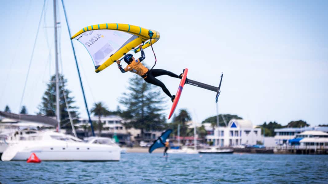 Wingfoil World Cup: Suardiaz and Mac Donald win in Tauranga