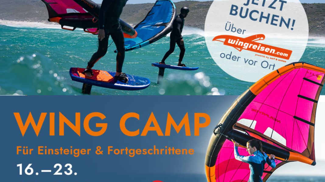 Coaching: Wingfoiling Camp steigt in Prasonisi/Rhodos