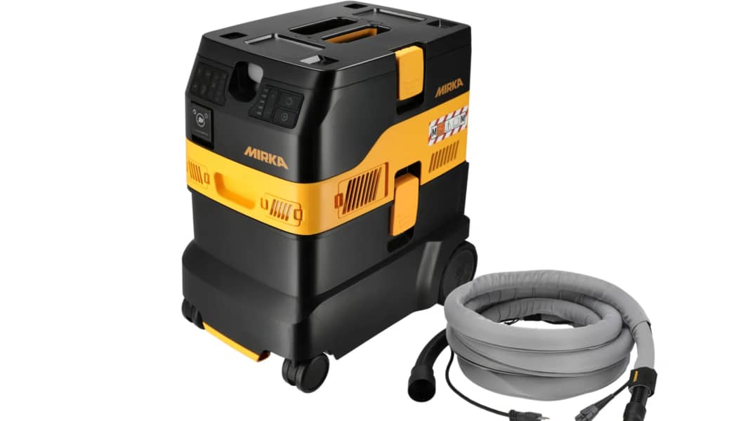 Tools: Vacuum cleaner from Mirka helps with winter work