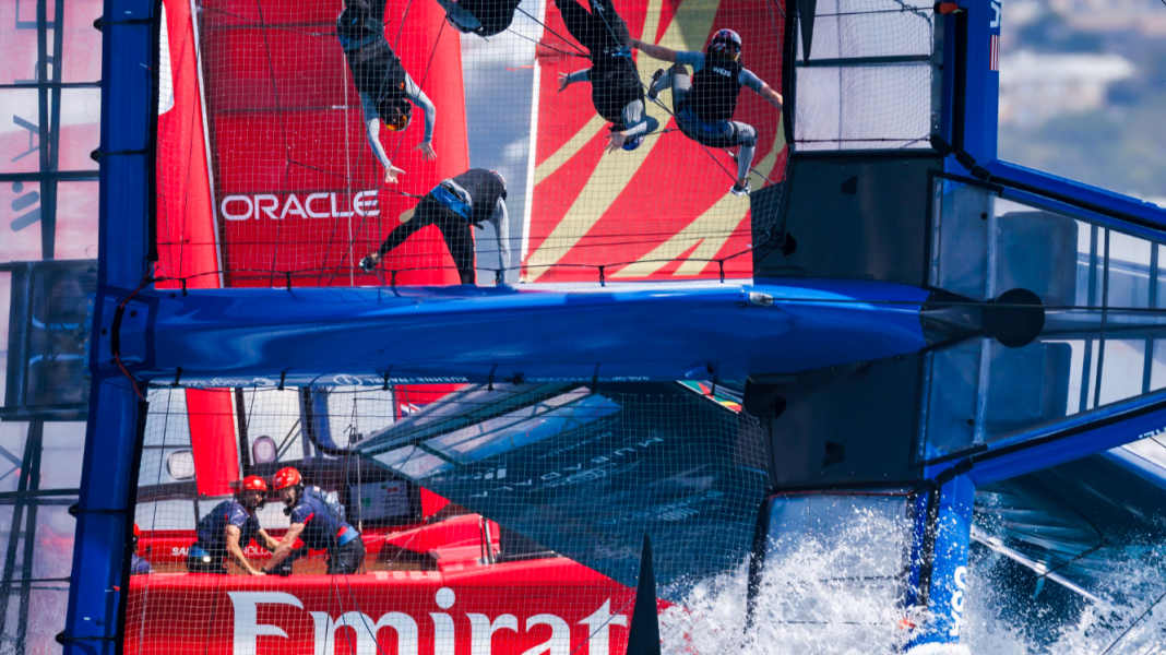 Yacht Racing Image Award 2024: Samo Vidic gewinnt mit SailGP-Foto