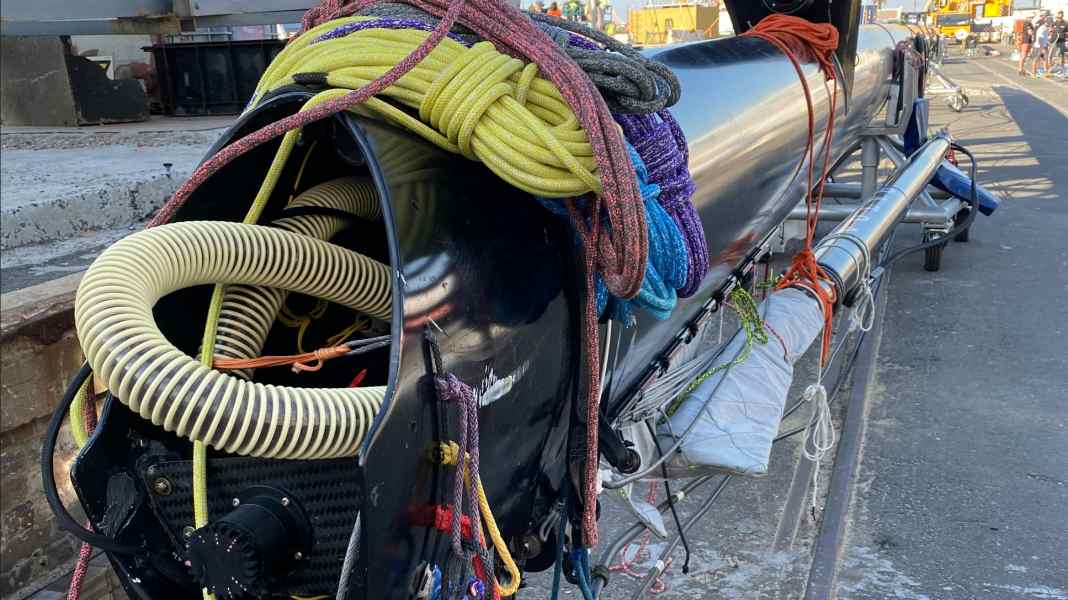 The Ocean Race: Das irre Rennen um den Ersatzmast für „Holcim – PRB”