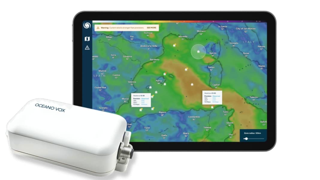 Condividere i dati dei sensori: Dati meteo di altri naviganti per previsioni migliori
