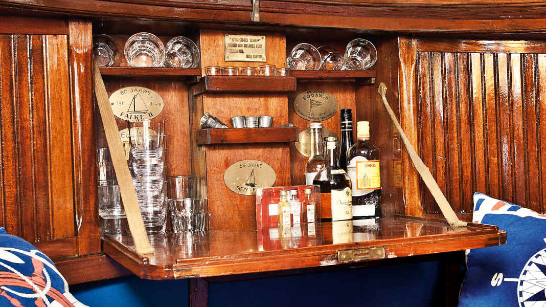 On-board drinks: these spirits turn the on-board bar into a sailor's pub
