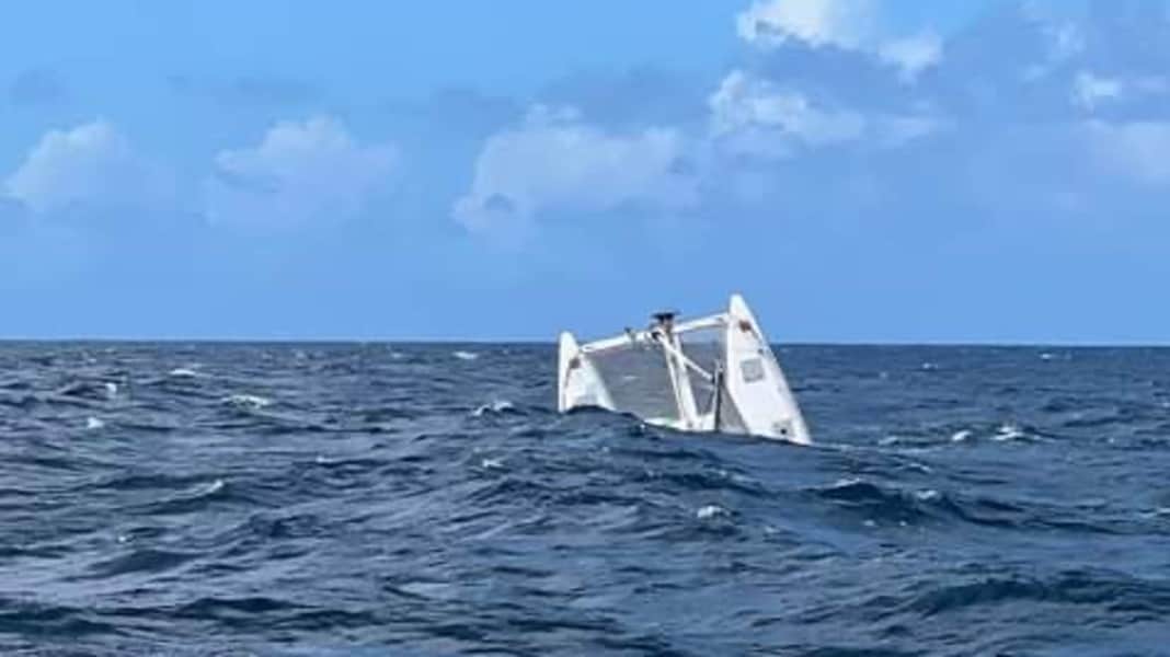 Distress at sea: Catamaran sinks due to defective emergency exit hatches