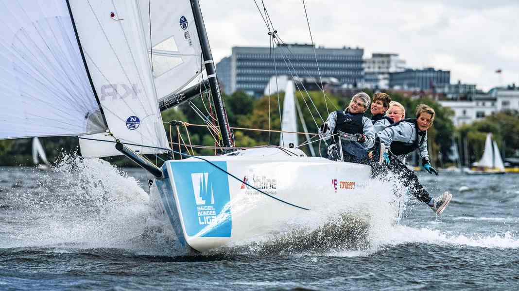 Regatta: Hundreds of women sail at the Helga Cup in Hamburg this weekend