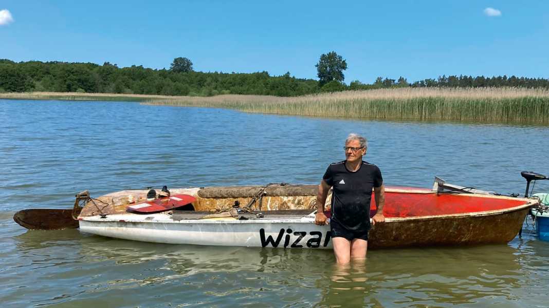Entretien avec la presse : Une fin heureuse après deux ans de recherches - le voilier chaviré est retrouvé