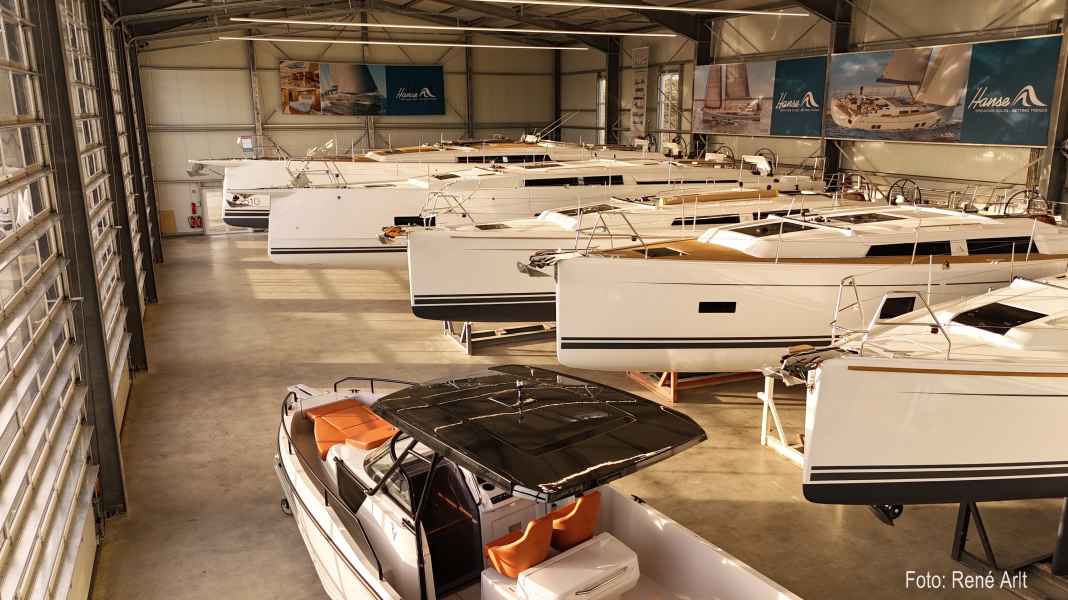 Hanseyachts: Neuer Showroom eröffnet in Greifswald