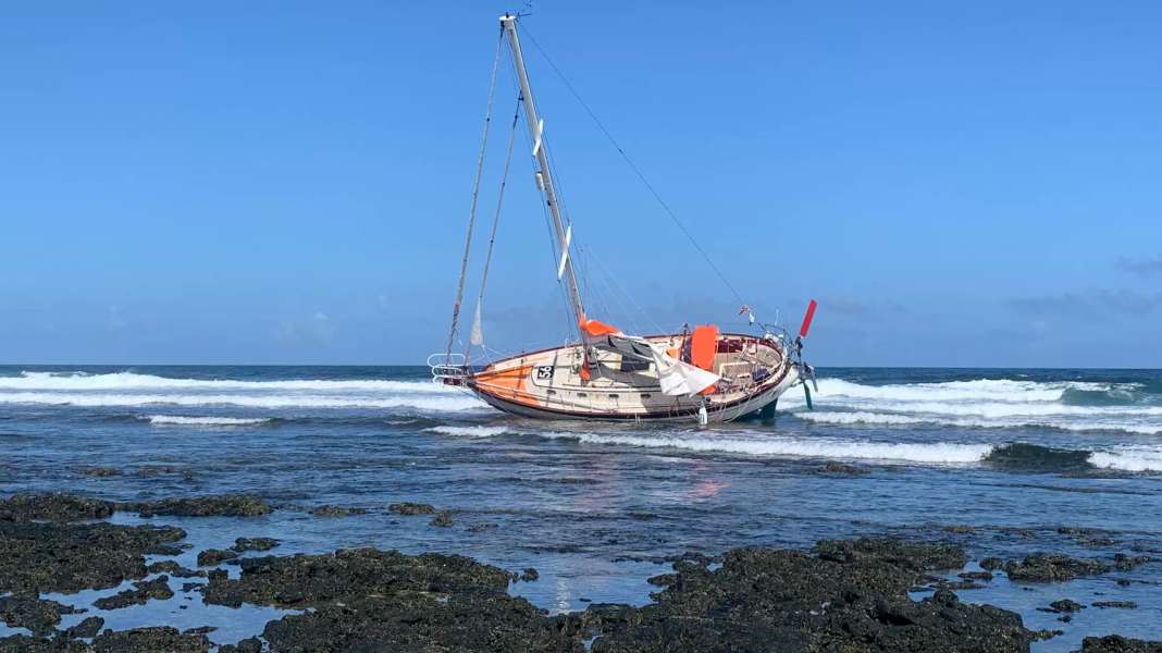 Golden Globe Race 2022: Schiffbruch bei Guy deBoer auf den Kanaren