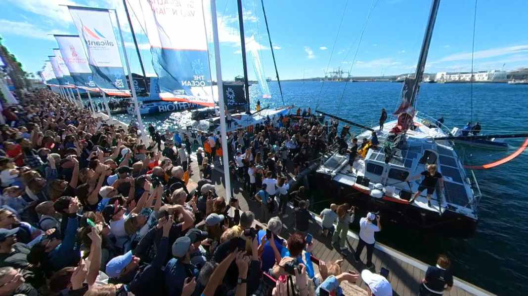 The Ocean Race: Mit YACHT tv vor Ort in Alicante