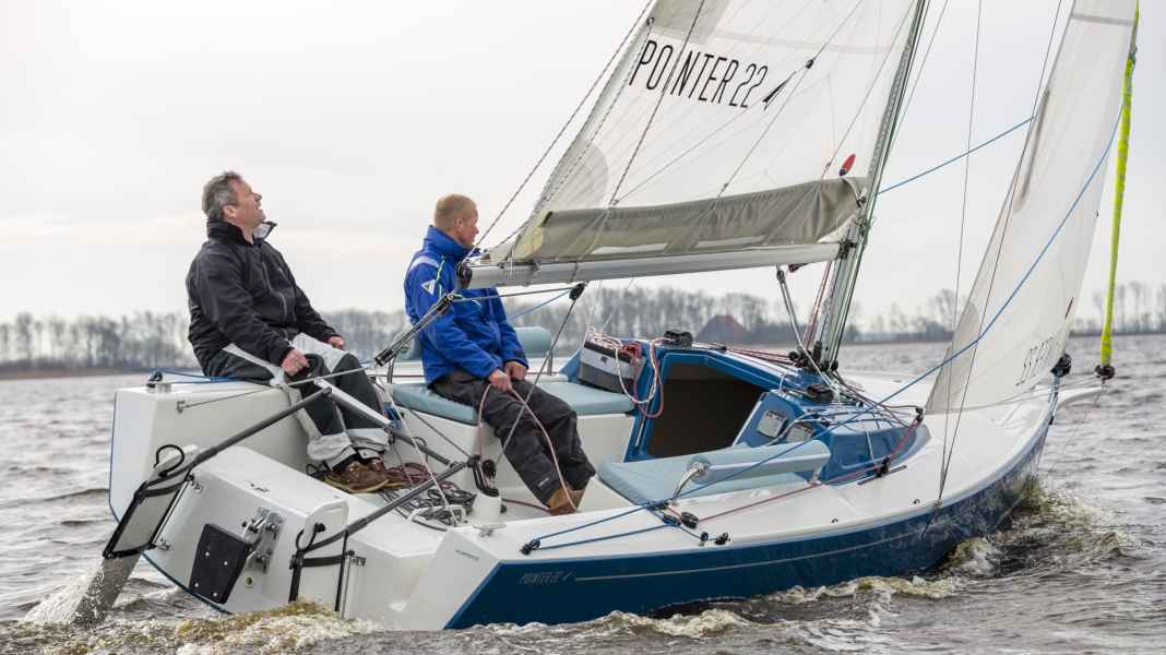 Bootstest: Pointer 22: Kleinkreuzer aus den Niederlanden