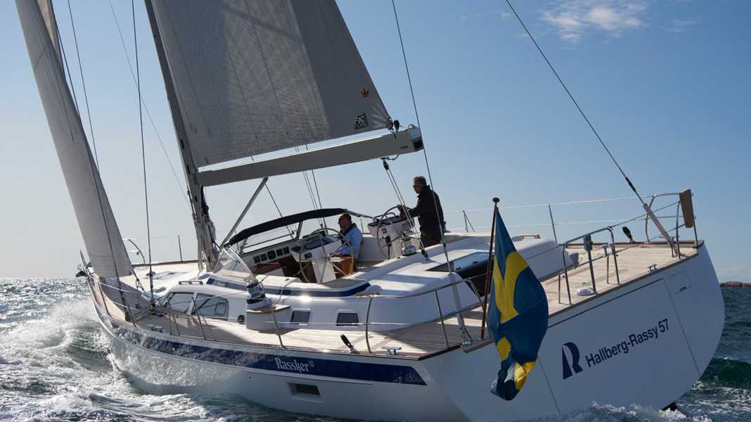 Yacht building: Hallberg-Rassy 57: Pure luxury on the test bench