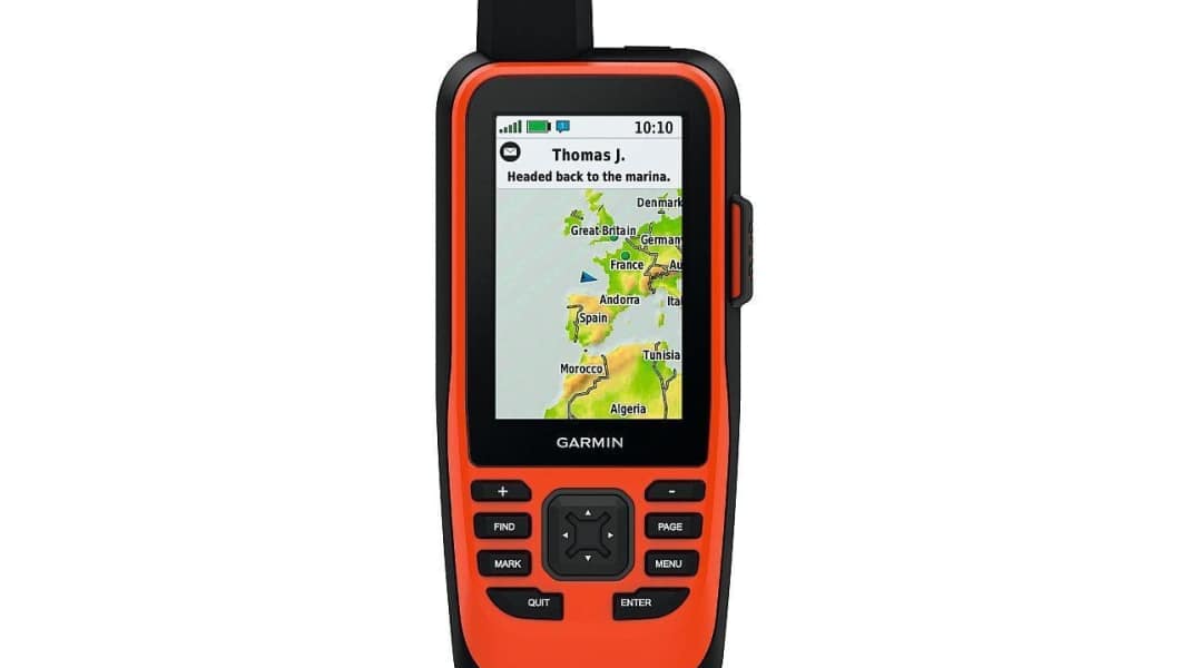 Navigation: Garmin GPSMAP 86i: Handheld GPS with emergency call function