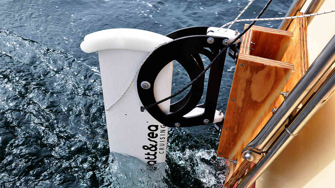 Energieversorgung: Hydrogenerator mit verstellbarem Propeller