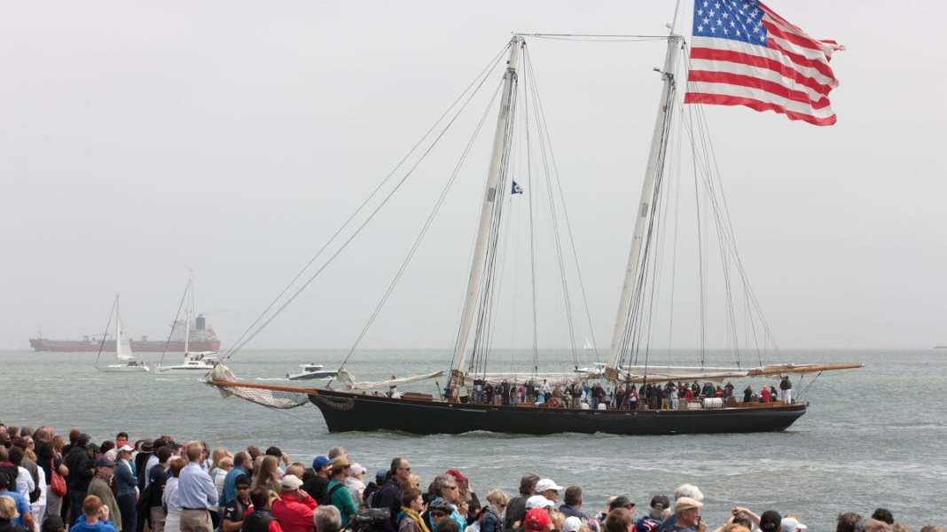 America's Cup: Opening parade without boats America's Cup: Opening parade without boats