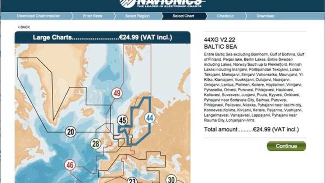 Software: Inexpensive PC navigation from Navionics