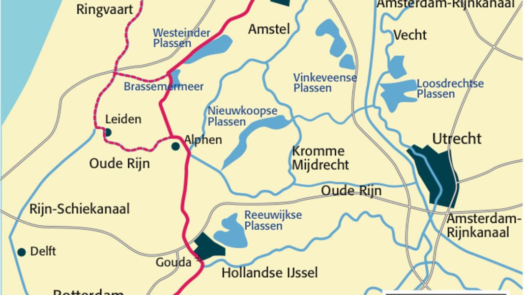 Holland: Staande-Mast-Route: neue Broschüre