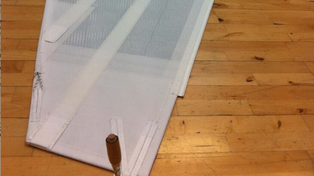 Technologie des voiles : Elvstrøm teste un grand voile à enrouleur innovant