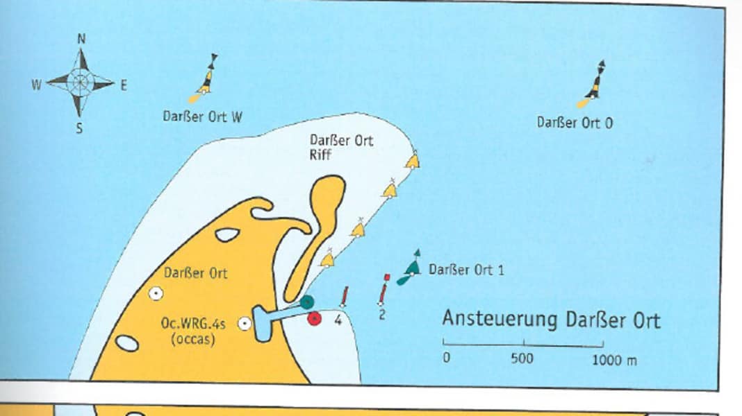 Baltic Sea: Caution when calling at Darßer Ort