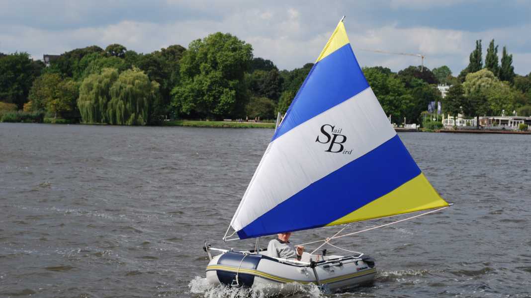 Bausatz: Segeln mit dem Schlauchboot
