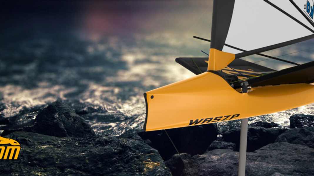 Foiling boom: Waszp: Foiling for everyone