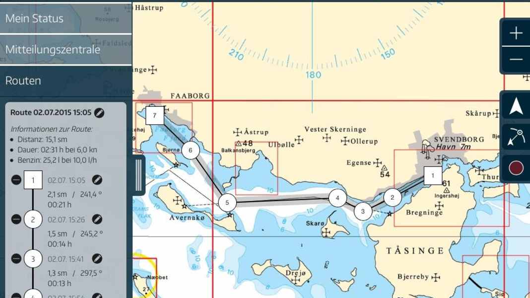 Navigation: DK-Seekarten jetzt als App