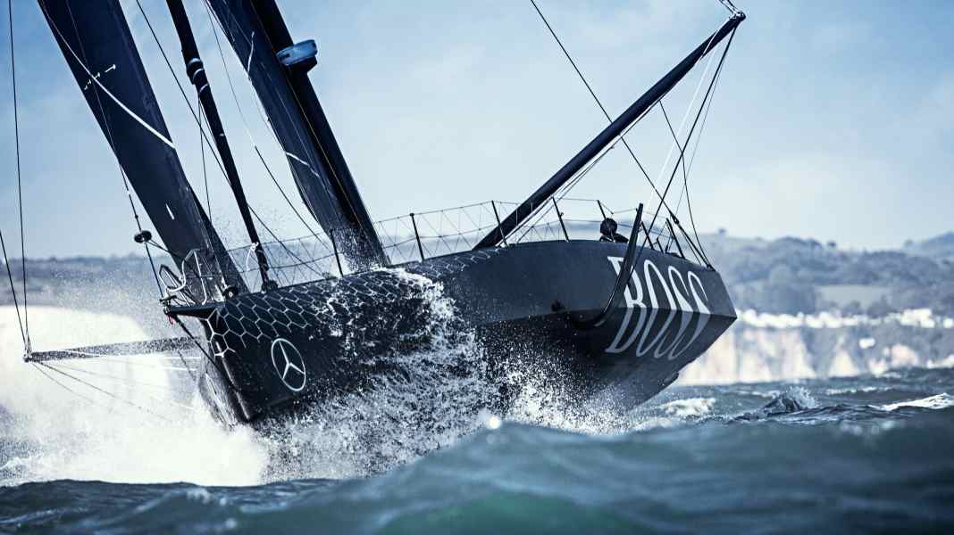 Vendée Globe : la rupture du foil fait reculer "Hugo Boss