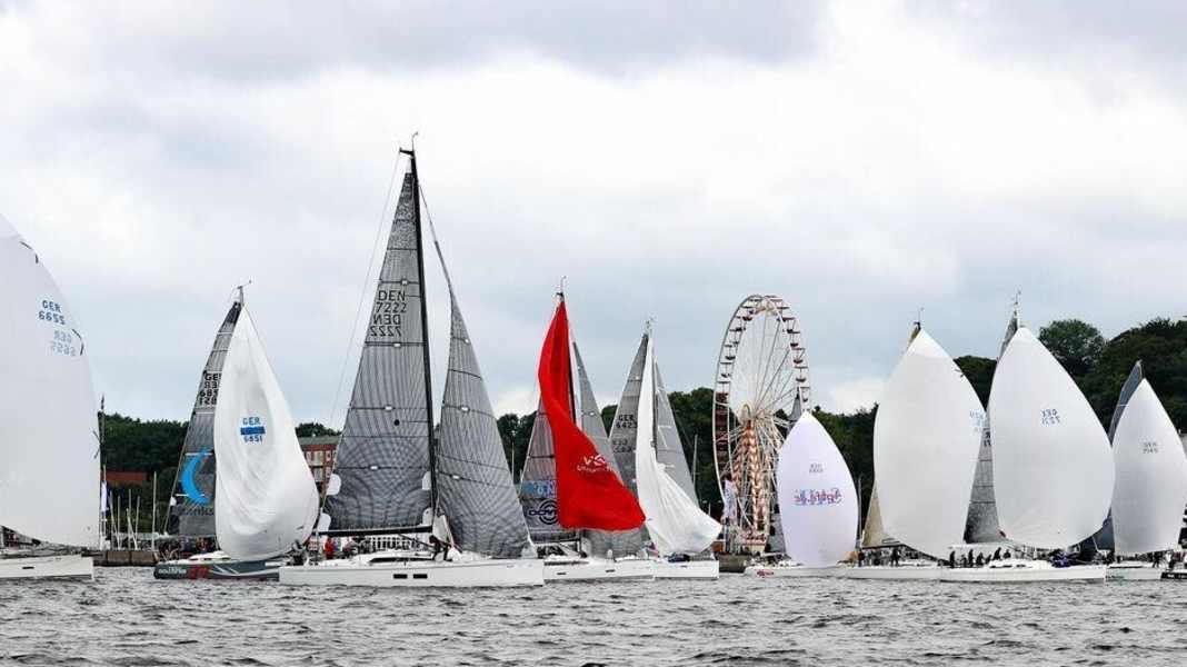 Kieler Woche: Gara di benvenuto con ostacoli