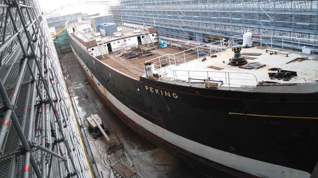 Windjammer: Unerwarteter Fund auf der "Peking"