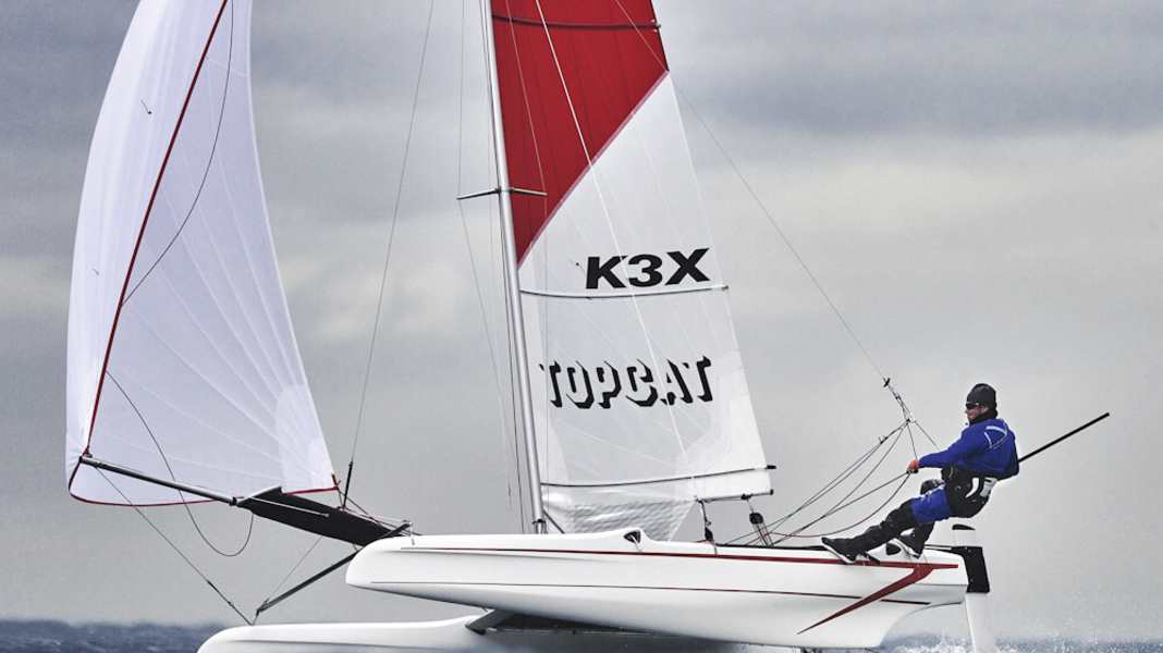 Catamaran: Topcat's new single-handed rocket: K3X