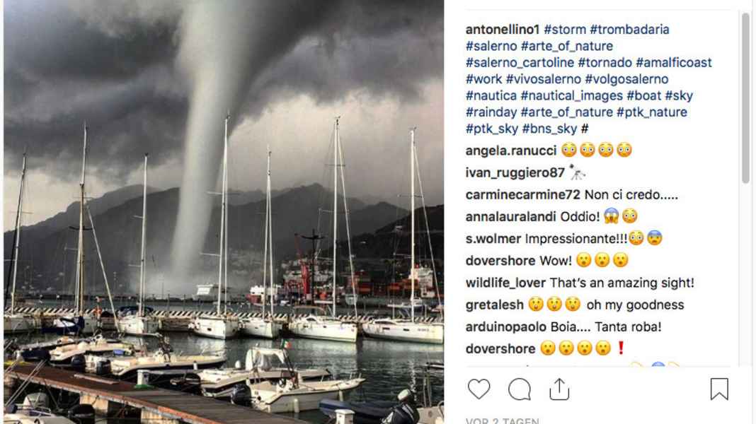 Intempéries : des trombes d'eau dévastent la marina