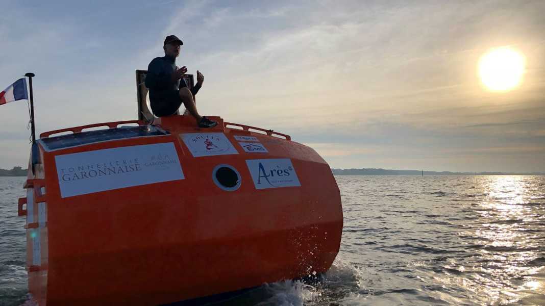 Atlantic crossing: Across the ocean in a barrel