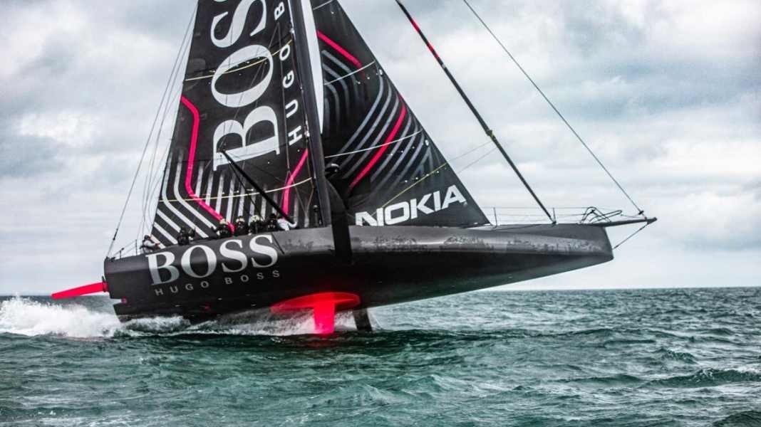 Imoca: Open 60: il nuovo "Hugo Boss" vola!