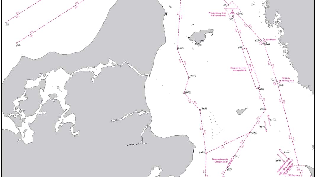 Navigation: Route Sierra: Neuer Schifffahrtsweg im Kattegat