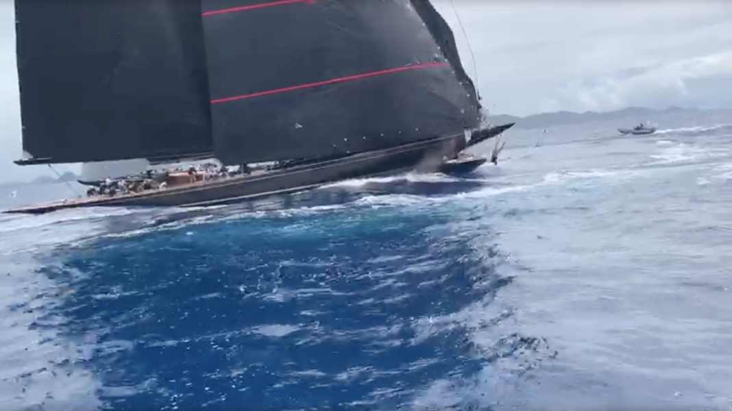Superyacht Challenge Antigua: Dramatische J-Class-Kollision vor Antigua