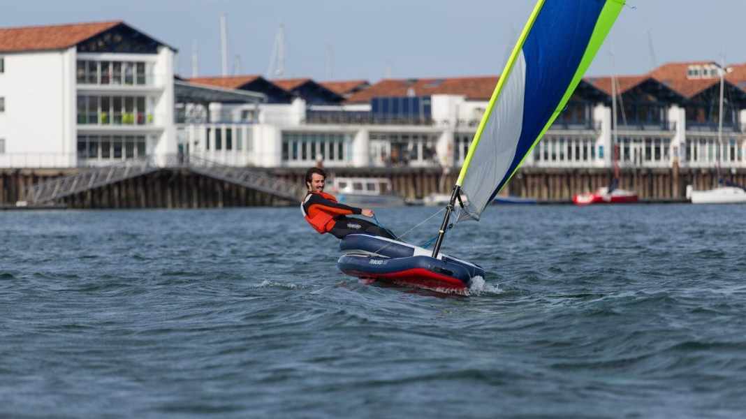 Spaßgerät: Das Segel-SUP