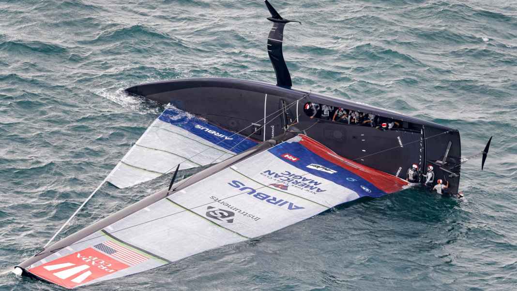 Regatta: America's Cup: US-Team fast gesunken, Round Robin abgesagt