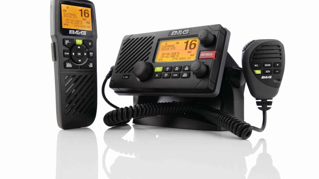 Comunicazione: radio DSC del professionista della regata
