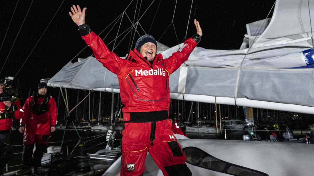 Regatta: Vendée-Globe-Glücksfall Pip Hare: "Werde 2024 zurückkommen!"