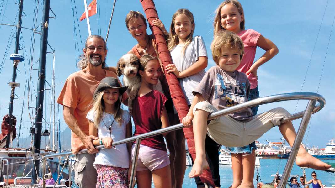 Navigazione a lungo raggio: Il giro dell'Atlantico con sei bambini