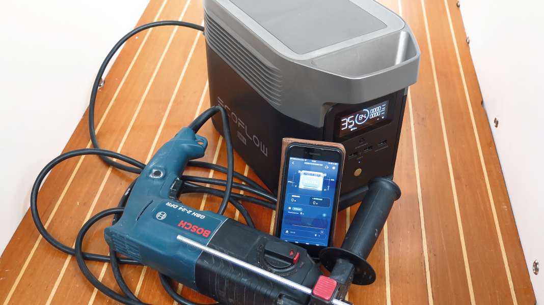 Lithium-Powerstation: Mobiler Akku inklusive Ladetechnik und Inverter