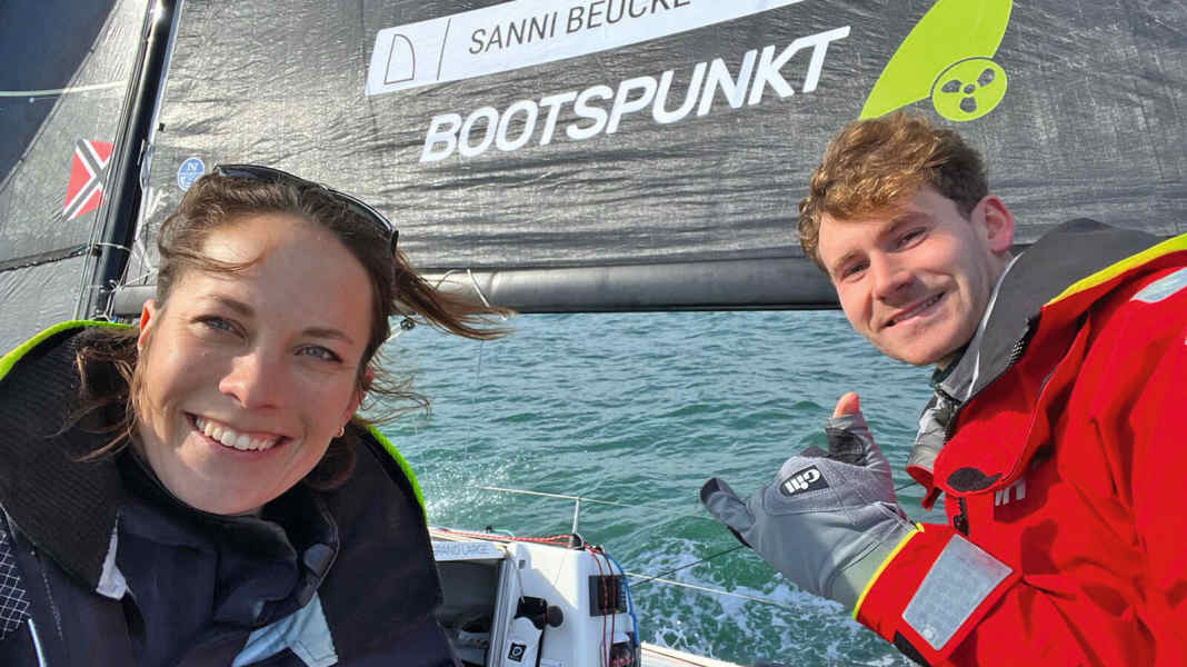 I giovani tedeschi dell'offshore stanno accelerando il passo: Con la Classe 40, i Mini e i Figaro in testa alla classifica
