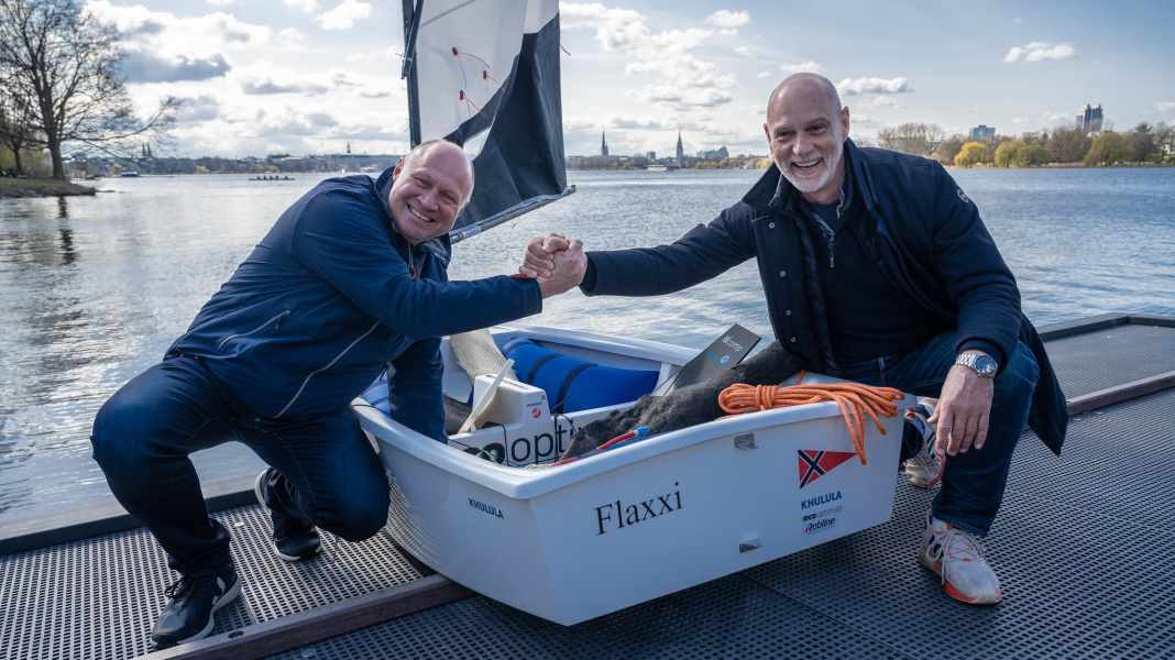 Start-up Khulula bringt nachhaltige Optis auf den Markt: Grüner Opti: "Flaxxi" feiert Premiere in Hamburg