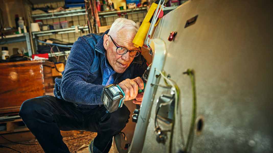Persone: veterano olimpico: un ritratto di Ulli Libor da Amburgo