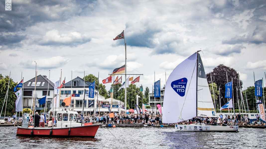 5 anni di Helga Cup: la più grande regata femminile del mondo sta per iniziare: un piacere dell'Alster per le regatanti