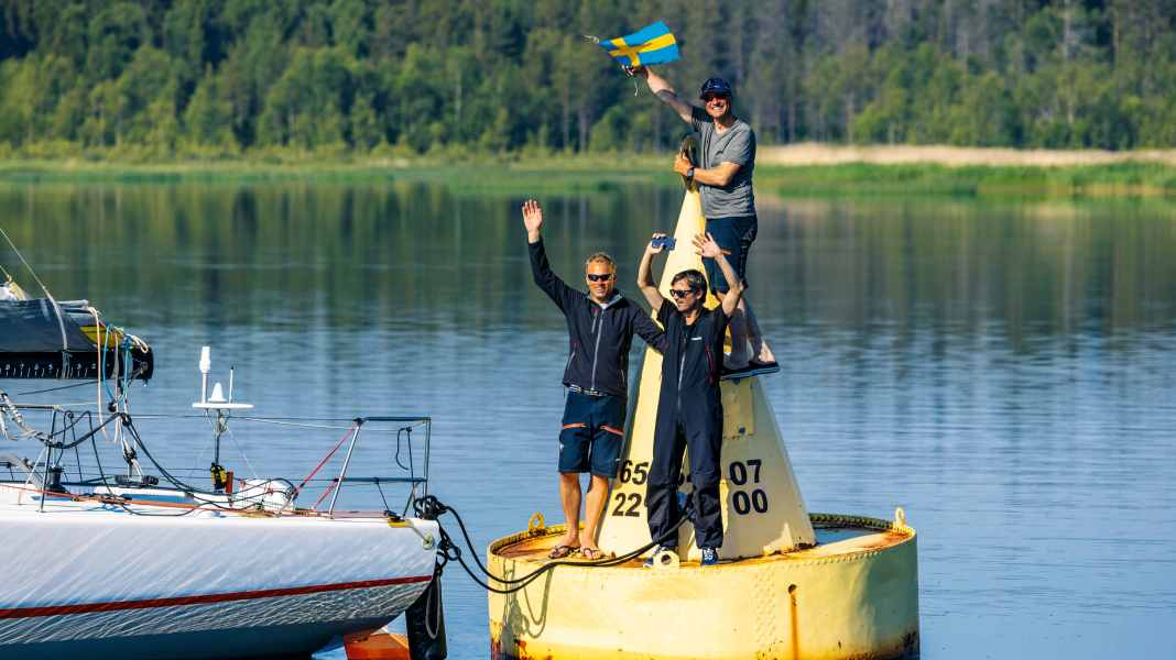 7. MidsummerSail: "Red" mit neuem Rekord: Erste in Töre: "Das Tolle ist, du fährst dem Licht entgegen"