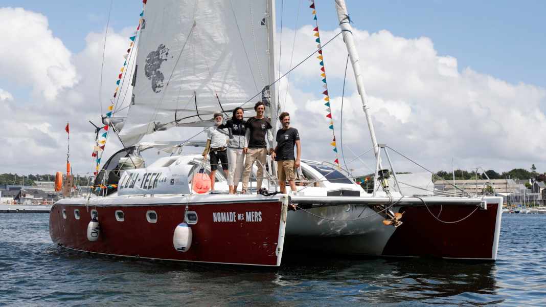 Adventure: Low-tech catamaran returns from circumnavigation