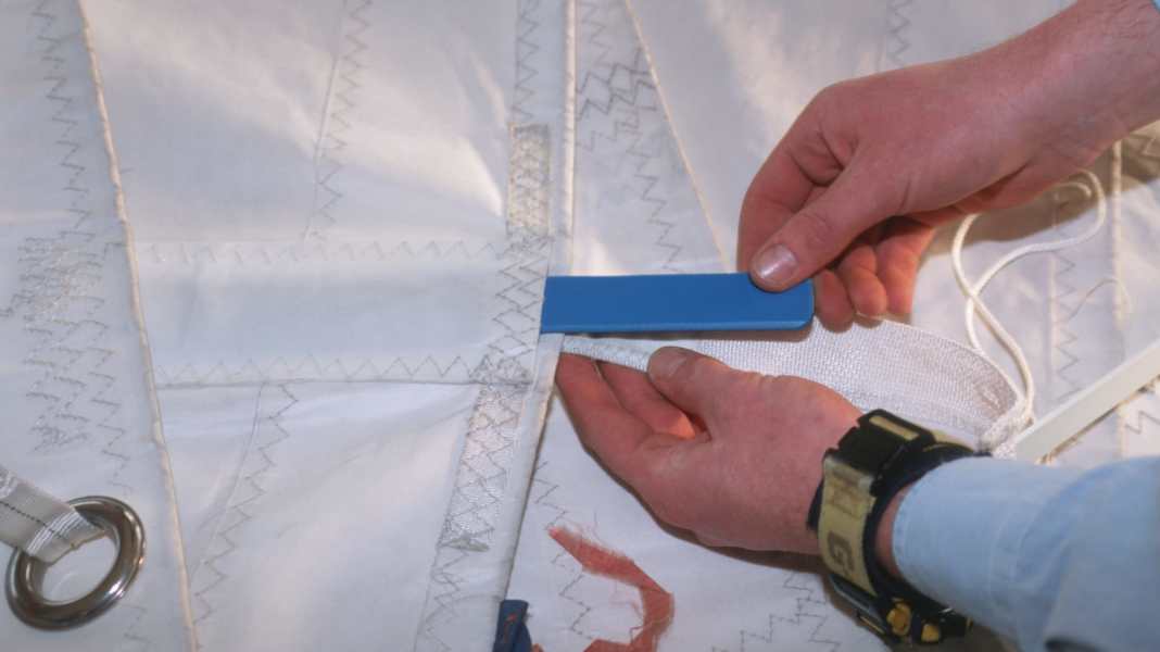 Sail care: cleaning, checking and repairing sailcloth